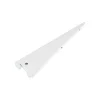 Supporto doppio a U in acciaio 27 cm 50 kg bianco