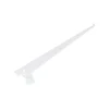 Supporto monoforo bianco 35 cm