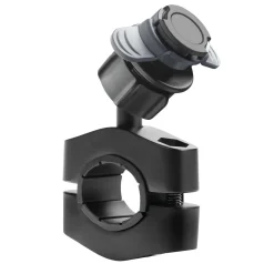 Supporto per manubrio bici e moto Titan Donut alta resistenza nero