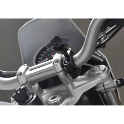 Supporto per manubrio bici e moto Titan Donut alta resistenza nero