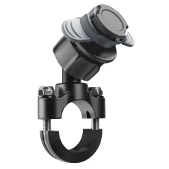 Supporto per manubrio bici e moto Titan U Type Pro nero/grigio
