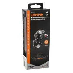 Supporto per manubrio bici e moto Titan U Type Pro nero/grigio