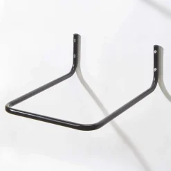 Supporto per stoccaggio pneumatici 49x65x22 cm nero