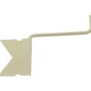 Supporto per tende invisibile in metallo L 5,3 cm bianco 4 pz