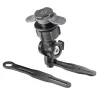 Supporto per vaschetta olio freni e frizione Titan Brake nero/grigio