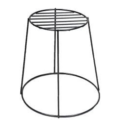 Supporto portavaso in filo di ferro verniciato 20x17 cm