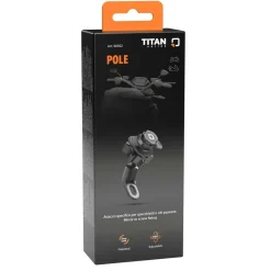 Supporto smartphone Titan Pole con attacco per specchietti o viti passanti