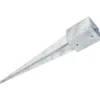 Supporto staffa da infissione 900x91x91 mm
