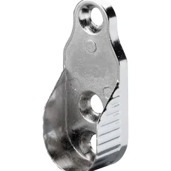 Supporto tubo appendiabiti Ø 1,5/3 cm nichelato