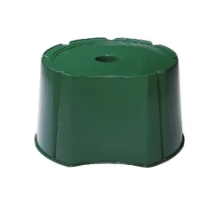 Supporto verde per contenitore acqua rotondo Stefanplast