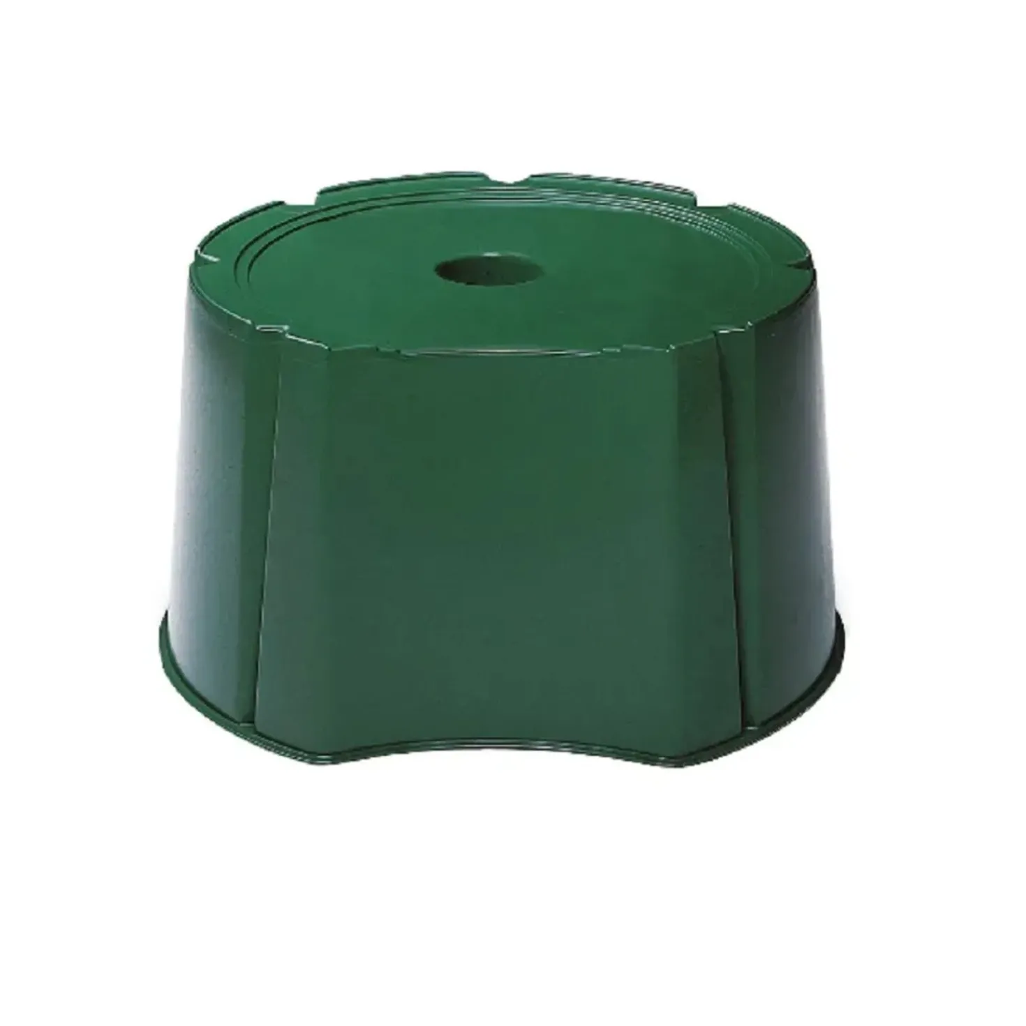 Supporto verde per contenitore acqua rotondo Stefanplast