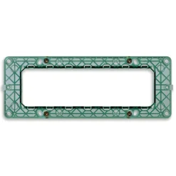 Supporto Vimar Plana 7 moduli + viti bianco
