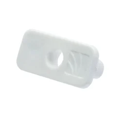 Supporto vite in nylon per asola ISO20 Ø 5,5 mm bianco pastello 100 pz