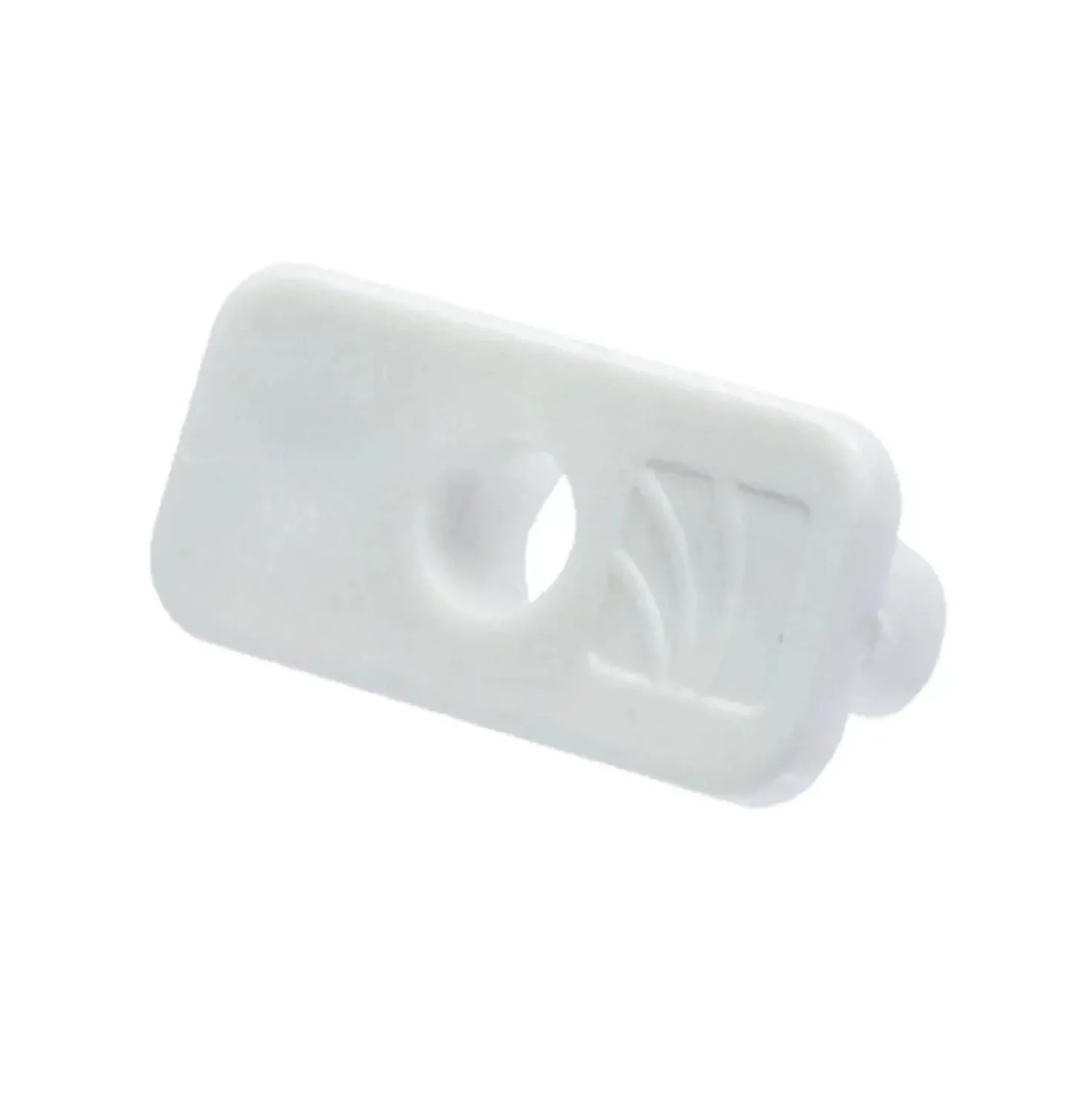 Supporto vite in nylon per asola ISO20 Ø 5,5 mm bianco pastello 100 pz