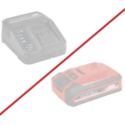 Svettatoio mulifunzione a batteria EINHELL GE-HC 18 Li t - Solo corpo macchina