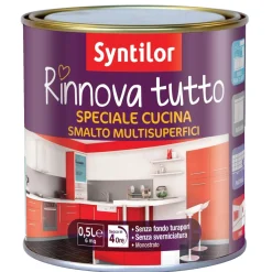 Syntilor Smalto all`acqua Rinnova tutto Speciale Cucina sesamo 0,5 l