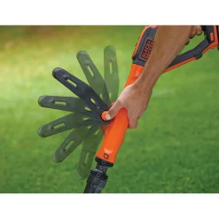 Tagliabordi a batteria Black+Decker PowerCommand® Litio 18 V - solo corpo macchi