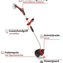 Tagliabordi a batteria Einhell Power X-Change GE-CT 18/33 Li E-Solo
