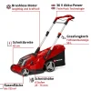 Tagliaerba a batteria Rasarro 36/42 Einhell 36 V 2x5,2Ah L taglio 42 cm
