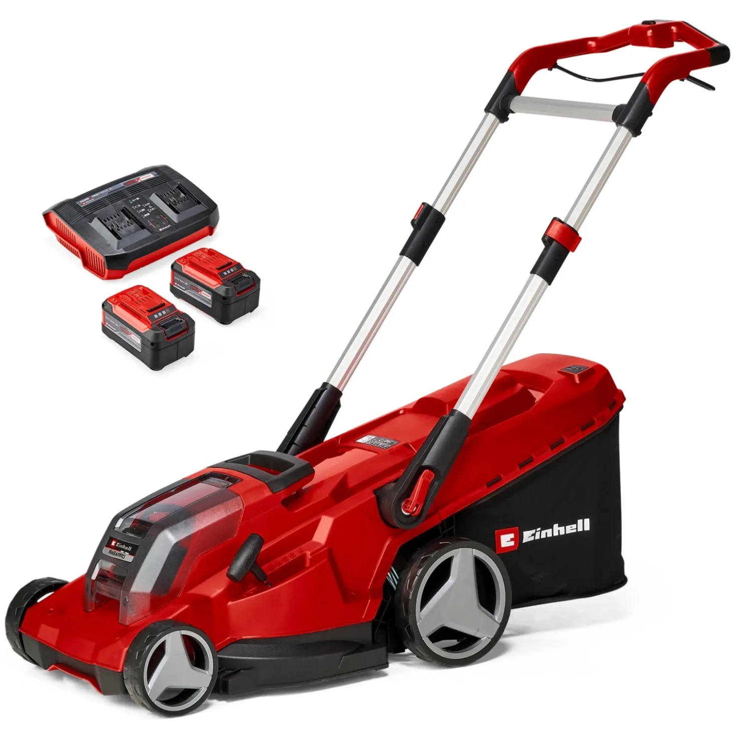 Tagliaerba a batteria Rasarro 36/42 Einhell 36 V 2x5,2Ah L taglio 42 cm