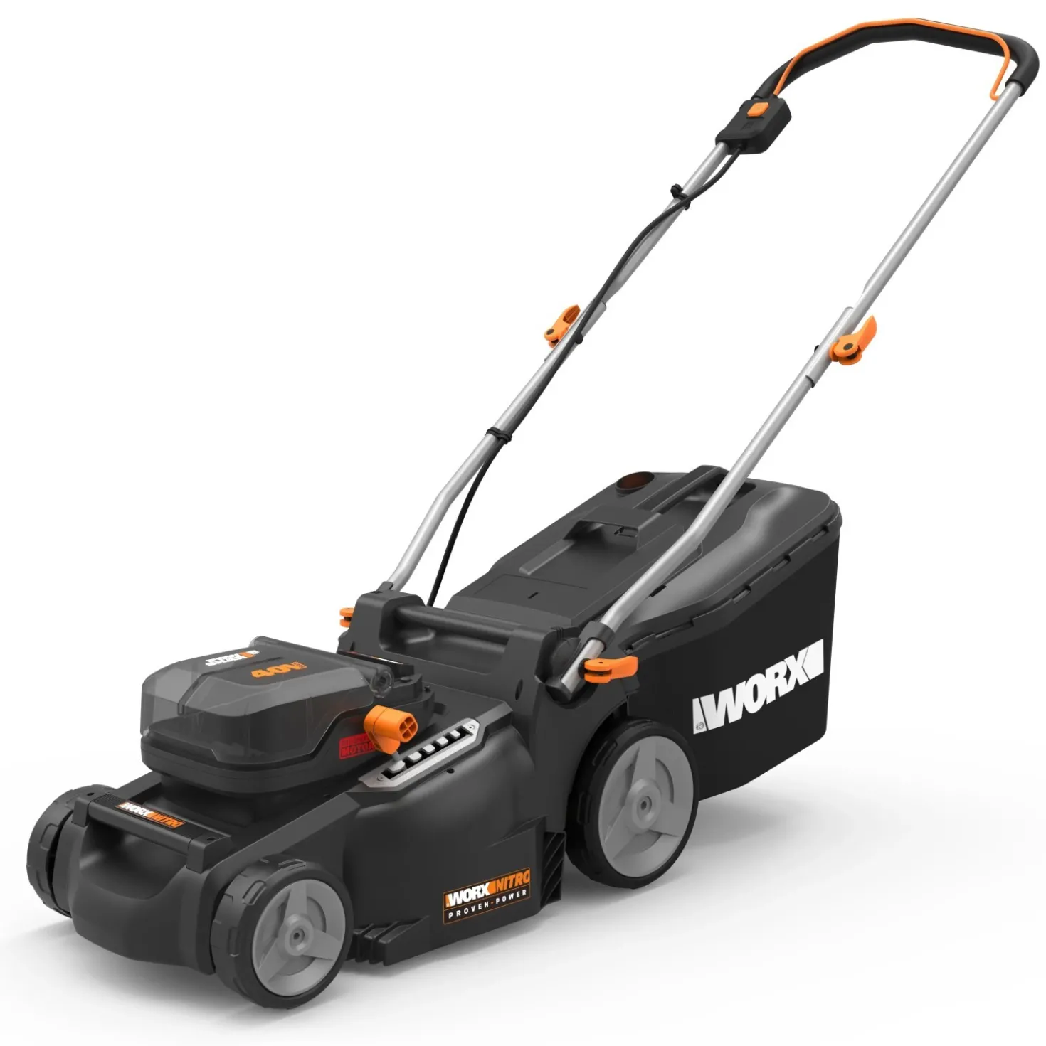 Tagliaerba a batteria Worx 2-in-1 WG737E Nitro 40 V L max taglio 70 mm