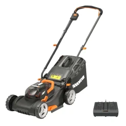 Tagliaerba a batteria Worx WG743E da 40 V 4 Ah L taglio 41 cm
