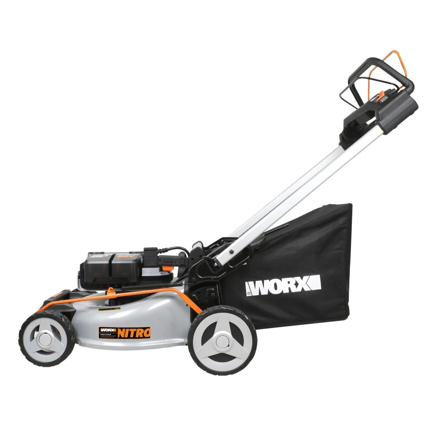 Tagliaerba a batteria Worx Nitro WG761E 80 V 4 Ah L taglio 51 cm