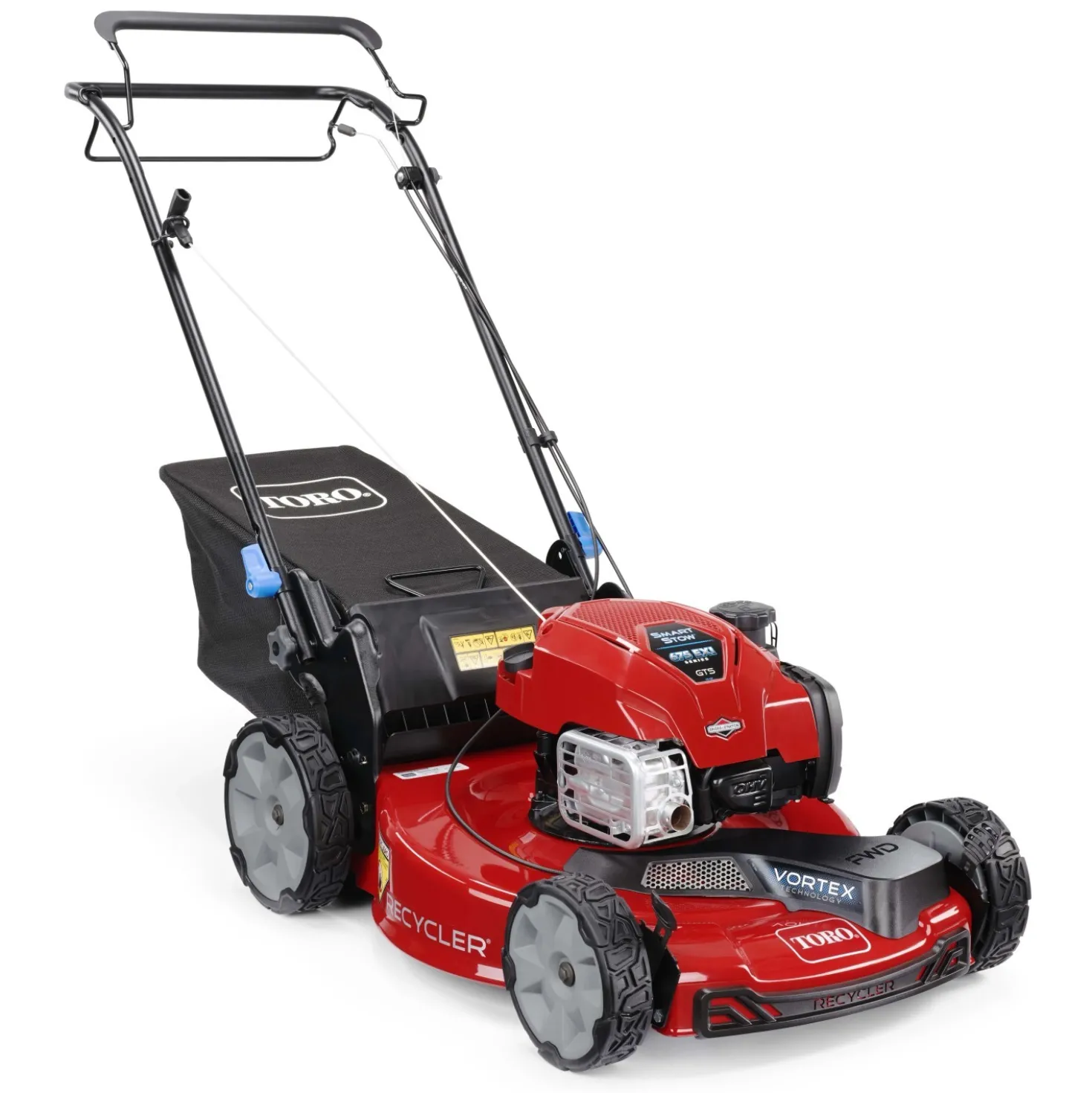 Tagliaerba a scoppio Toro SmartStow da 163 CC L taglio 55 cm