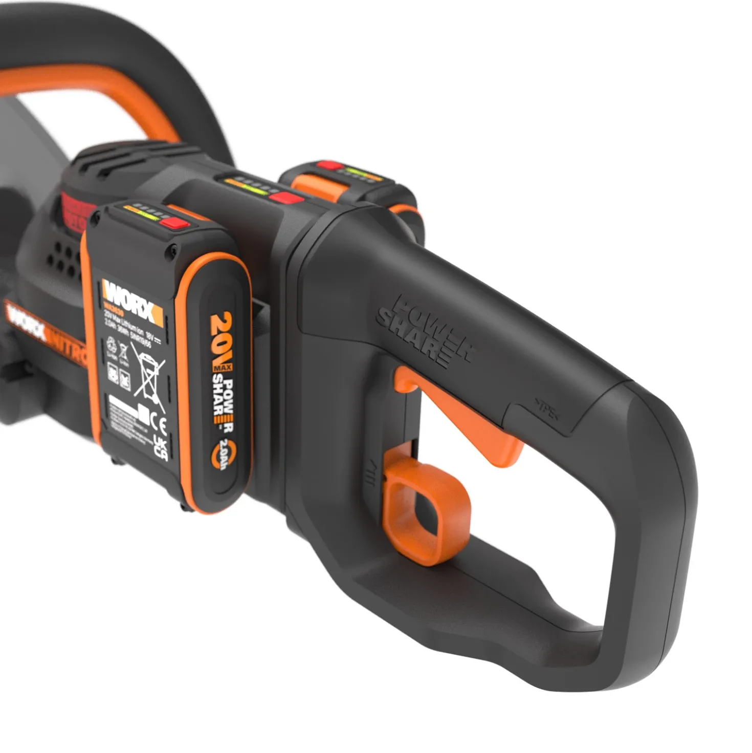 Tagliasiepi a batteria Worx Nitro WG286E 40 V