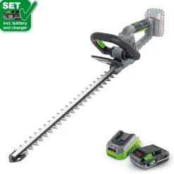 Tagliasiepi batteria LUX PowerSystemA-HS-20/52-24 batteria e caricatore 20 V