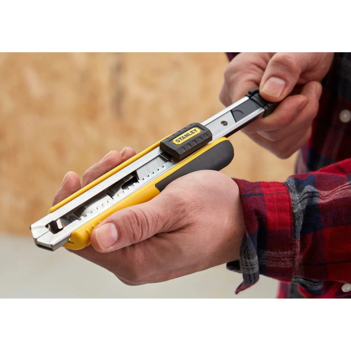 Taglierino professionale Stanley FatMax™ 18 mm nero-giallo