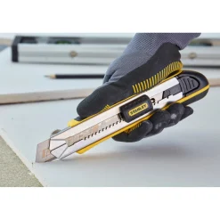 Taglierino professionale Stanley FatMax™ 18 mm nero-giallo