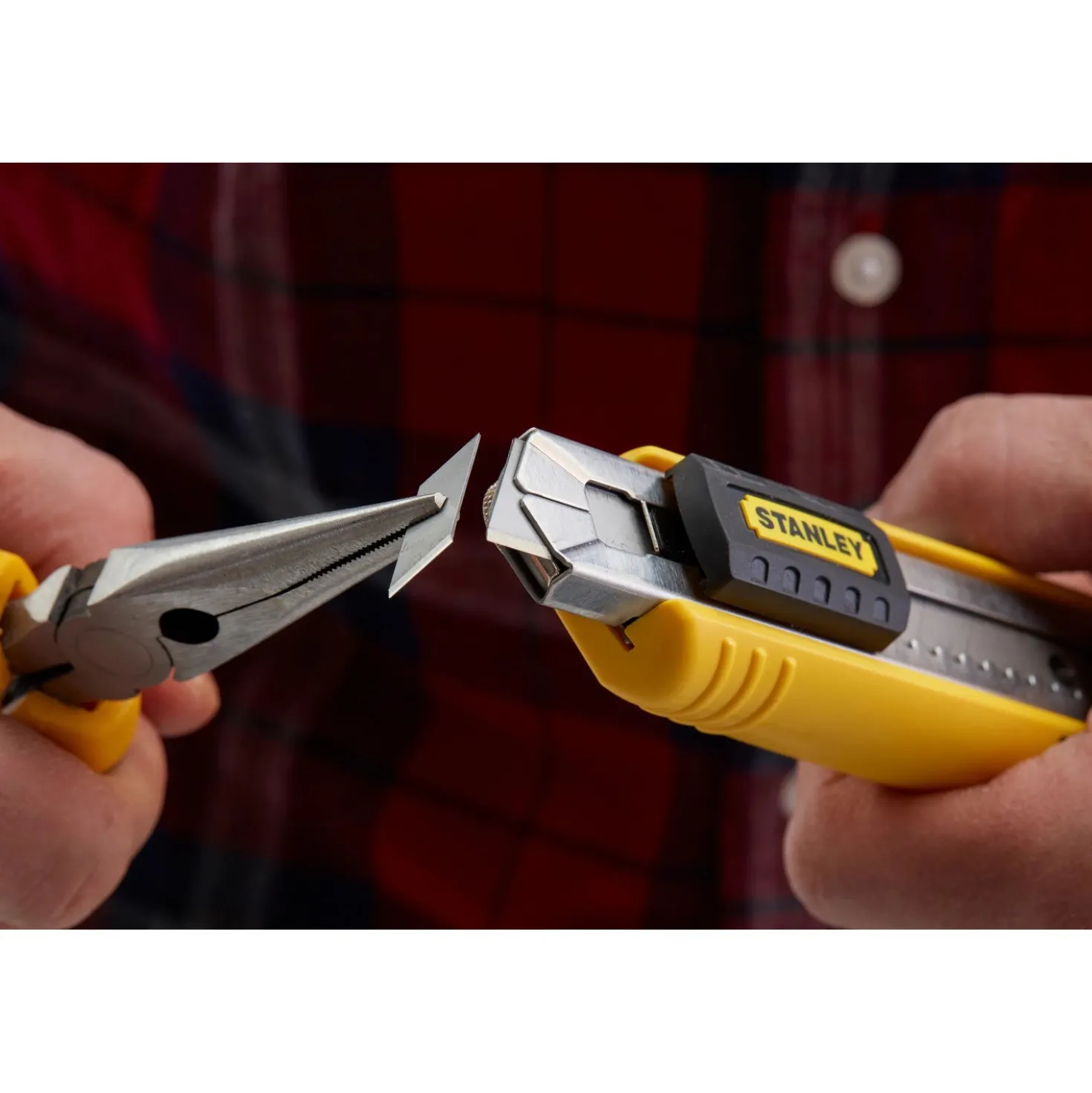 Taglierino professionale Stanley FatMax™ 18 mm nero-giallo