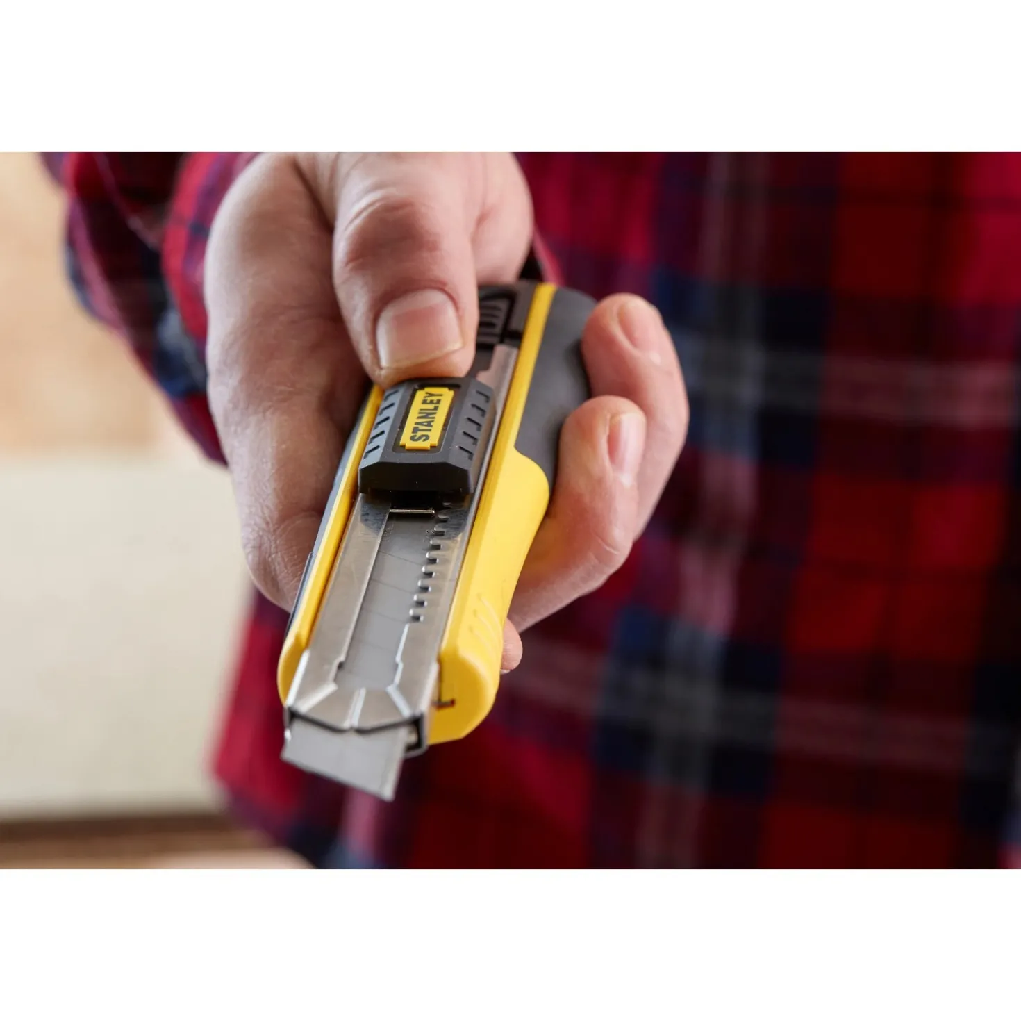 Taglierino professionale Stanley FatMax™ 18 mm nero-giallo