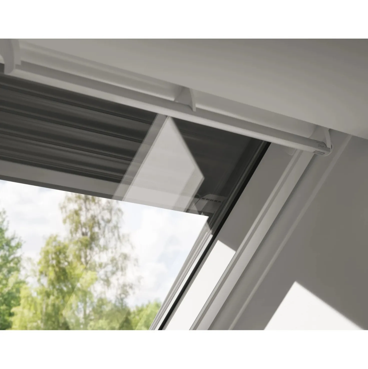Tapparella ad energia solare Velux SSL MK04 0000S 78x98 cm grigio