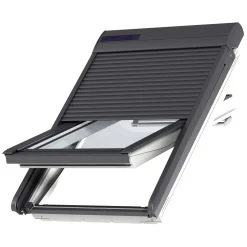 Tapparella ad energia solare Velux SSL MK04 0000S 78x98 cm grigio