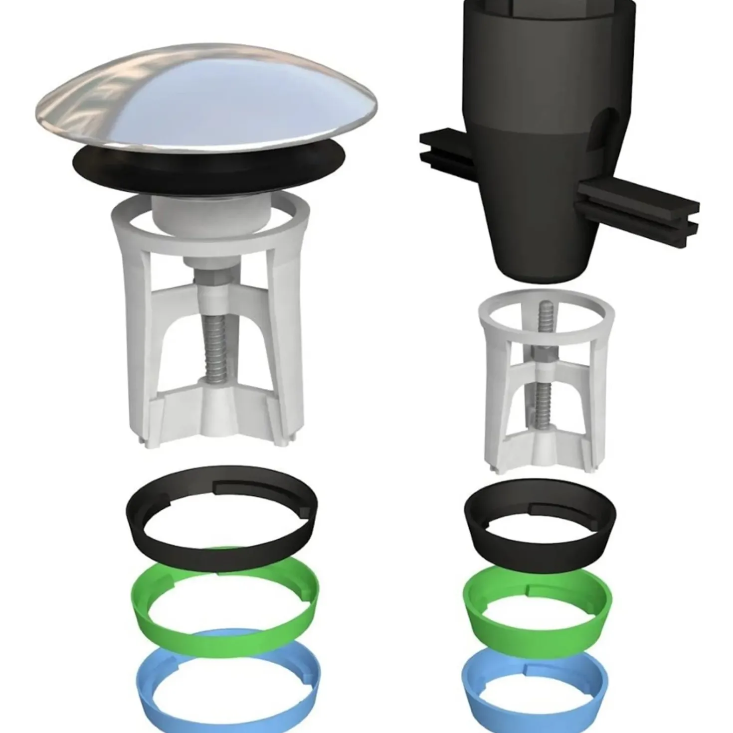 Tapparello, tappo per lavabo e bidet