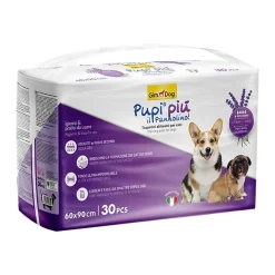 Tappetini abituanti per cani Pupi Più alla Lavanda 60x90 cm