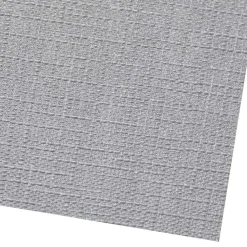 Tappetino antiscivolo al metro 50 cm x 20 m Grigio Perla PVC Effetto Tessile