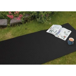 Tappetino antiscivolo schiumato Floor L 65 cm nero al metro