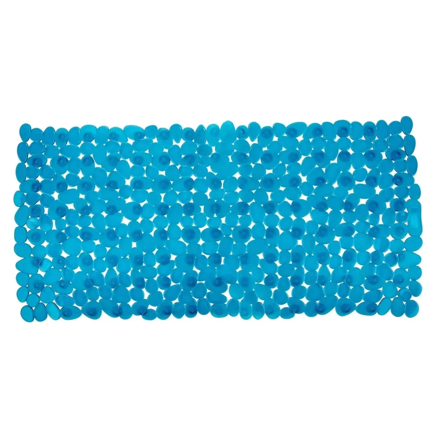 Tappetino antiscivolo vasca Paradise 71x36 cm petrolio