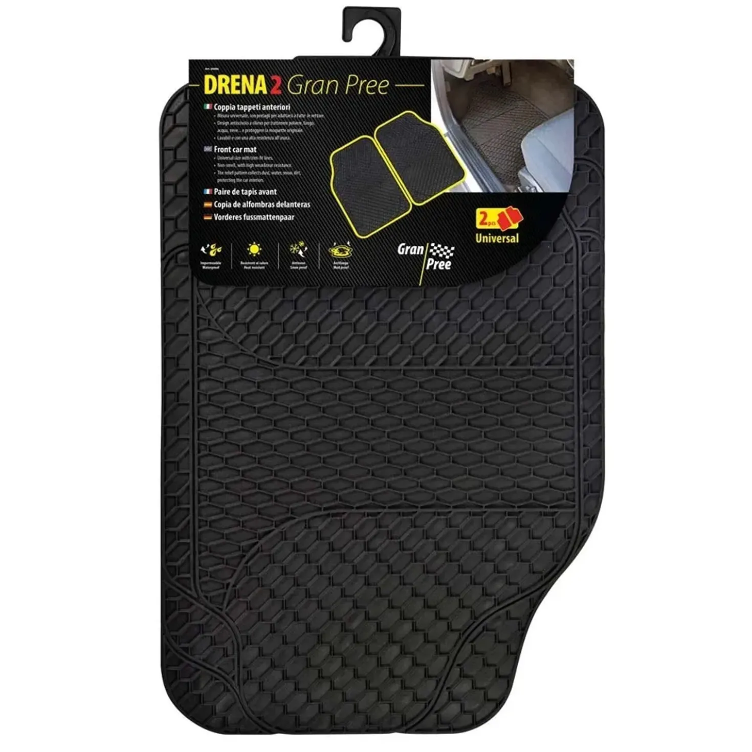 Tappeto anteriore universale Lampa Drena 2 Gran Pree 46x68 cm 2 pz