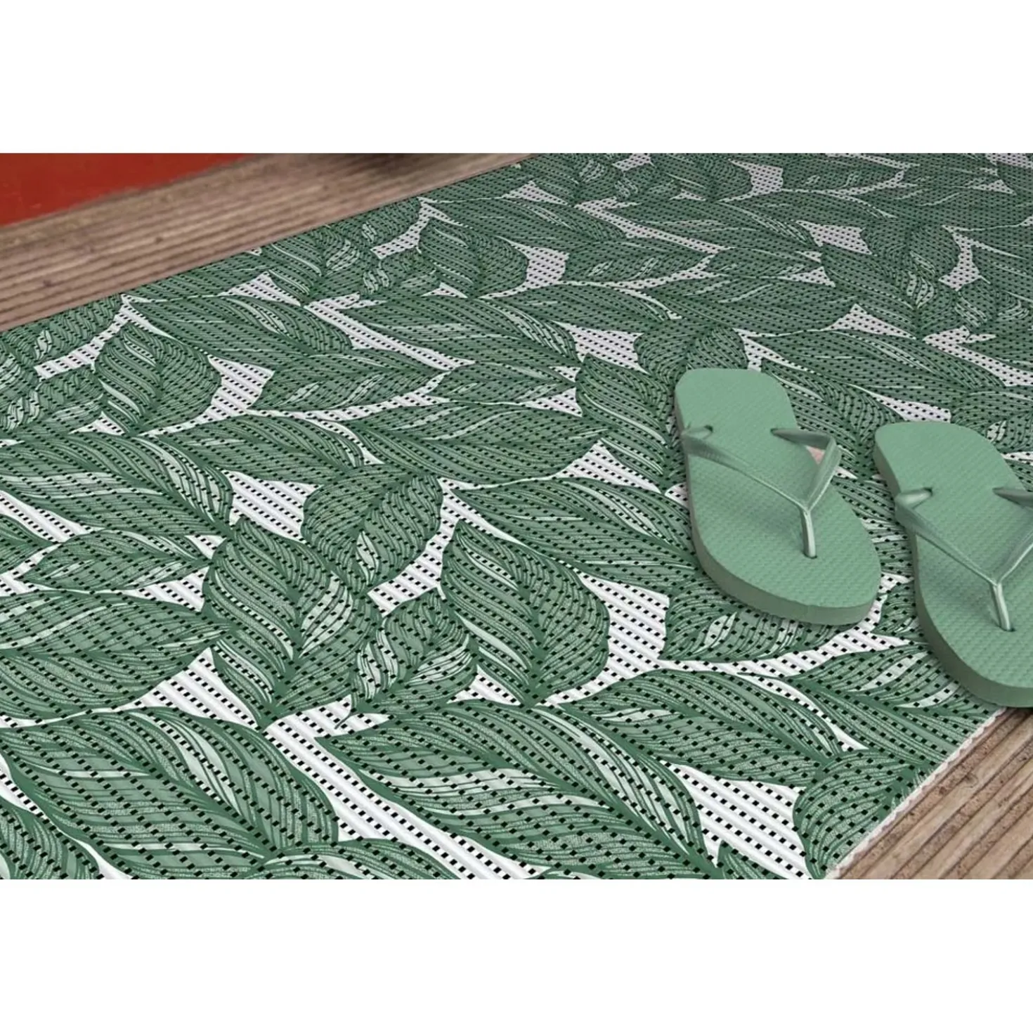 Tappeto antiscivolo floor comfort D-c-fix Tropicana 65 cm x 15 m