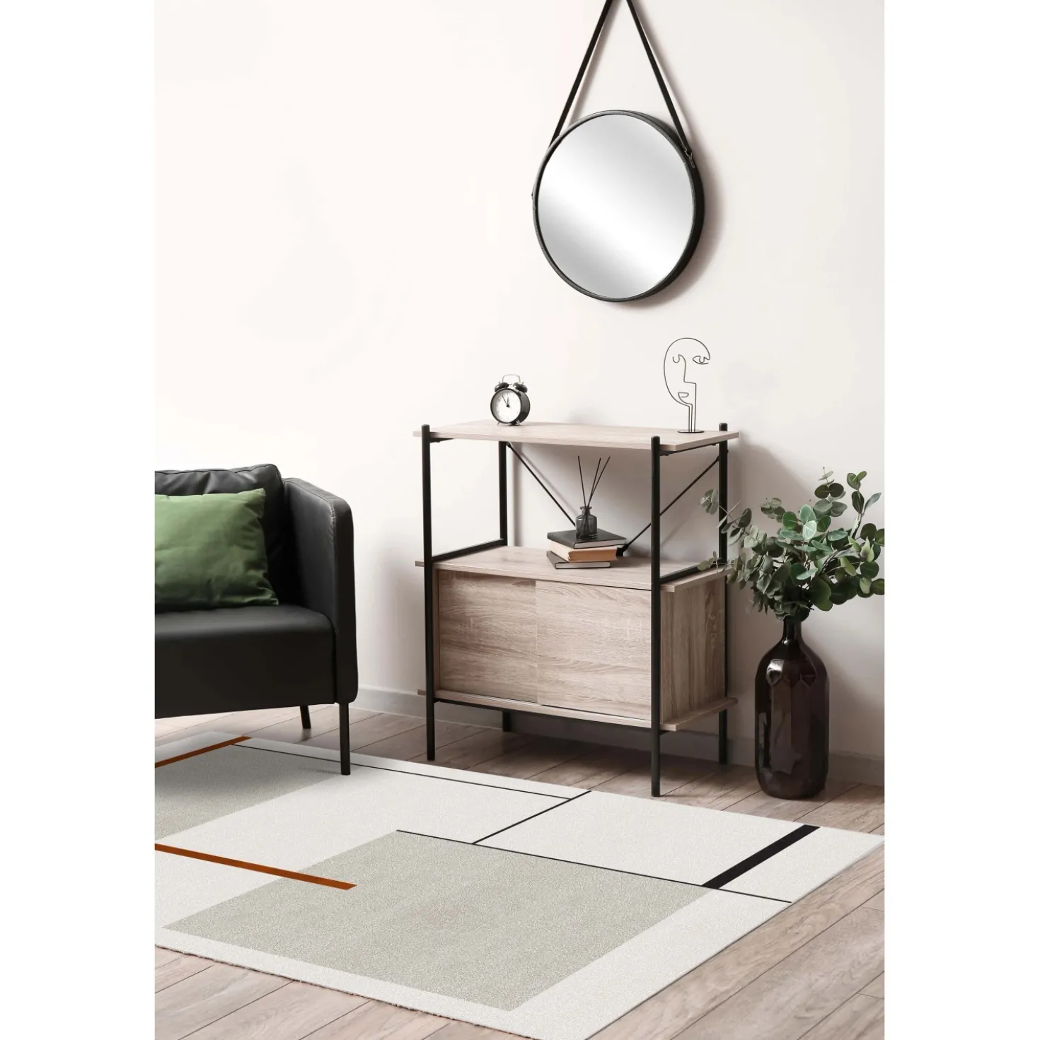 Tappeto arredo Casa 2023 Ivory Rust 120x170 cm