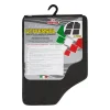 Tappeto Auto Moquette Antiscivolo con Battitacco Pvc Universale 4pz