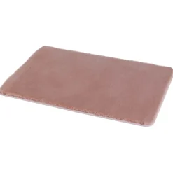 Tappeto bagno Fuzzy 40x60 cm rosa