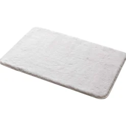 Tappeto bagno Fuzzy 50x80 cm bianco