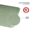 Tappeto bagno Fuzzy 50x80 cm verde
