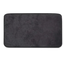 Tappeto bagno Fuzzy 50x80 cm nero