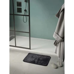 Tappeto bagno Fuzzy 40x60 cm nero